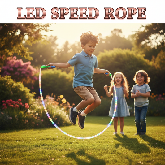 GlowFit LED Speed Jump Rope